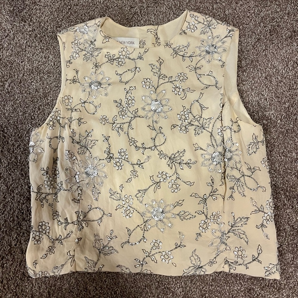 Vintage Beaded Top